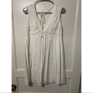Heartloom White Mini Dress